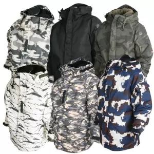 사우스플레이 낚시복 방수 방풍 방한자켓 야상점퍼