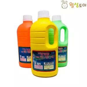 월성 비눗방울액 (1리터) (랜덤1개)/비눗방울/리필/대량/버블액/장난감/완구/버블건/버블/비눗물/놀이/보충