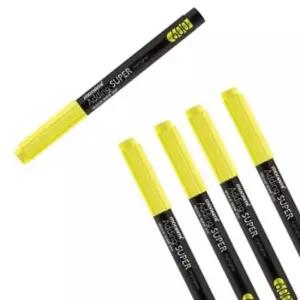 모나미에딩슈퍼형광펜12개입노랑형광펜 형광펜세트 고체형광펜 야광펜 칼라형광펜