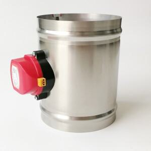 [로로구대]150MM 전기 공기 댐퍼 220V 덕트 파이프 환기  에어컨 시스템에 사용되는 전기 공기 밸브