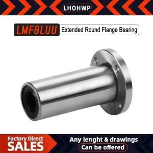 [로로구대]1PC LMF8LUU 선형 샤프트 CNC 3D 프린터 용 롱 타입 라운드 플랜지 선형 부싱 선형 베어링