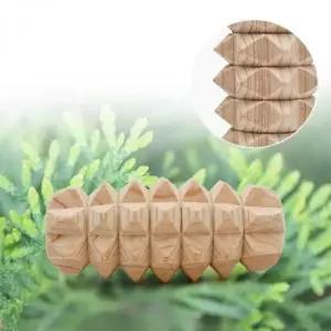 고품질 편백 나무 손지압기 혈자리 지압기 손바닥지압 혈자압 (WFK11Z6)