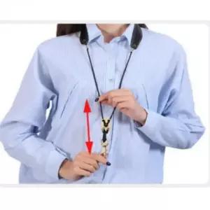 고품질 색소폰 가죽 스트랩 목걸이 홀더 색소폰용품 색소폰홀더 (WFK12S4)