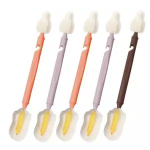 하이비 몽글이 젖꼭지 젖병 텀블러 세척솔 듀얼 버블프로솔 5개