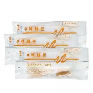 두원 수액연결줄 90cm 50개입 수액연결관 튜브 링겔