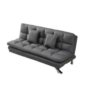 3인용 가죽 푹신 리클라이너 쇼파 클린 엔틱