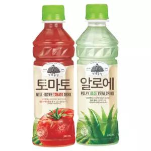 가야농장 토마토 알로에 340ml 24개