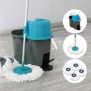 통돌이 대걸레 바닥 물걸레 회전물걸레 탈수 (WFJYCF5)