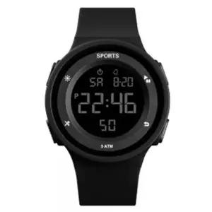 액티온방수전자손목시계스톱워치스포츠시계블랙-WFHGAVI