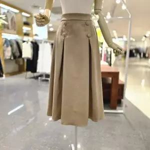 [멜로디가든]M25F9S103_뒷밴딩버튼 스커트