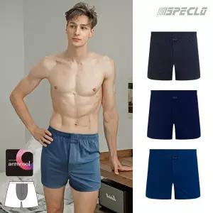 에어매쉬 음낭분리 흡습속건 에어로쿨 남성 더블 트렁크팬티 3종세트