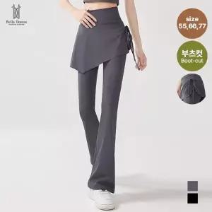 벨라도나 여성 스트링 하이웨스트 치마 부츠컷레깅스 치마바지 요가복 테니스 헬스 BLN25_BP22
