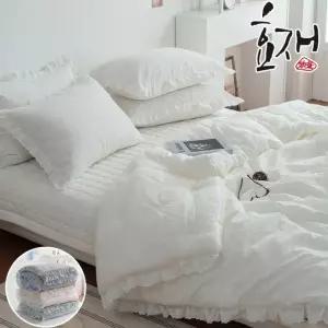 도일 고밀도면 자수레이스 차렵이불(Q) by효재