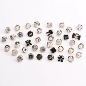 매너단추 브로치 옷고정 단추 10P 매너단추 뱃지 오픈방지브로치 매너옷핀 가방브로치