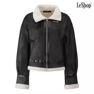 [르샵]시어링 카라 집업 무스탕 자켓 (DP4JK001A)