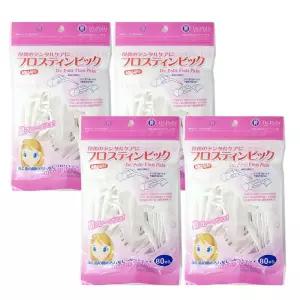 닥터폴리 Y형 치실 80개입 x 4개 / 일회용 치실 / 치간 칫솔 치간실 유아 어린이