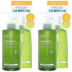 닥터지 그린 딥 클렌징 오일 210ml + 210ml 모공 속 노폐물을 부드럽게 세정