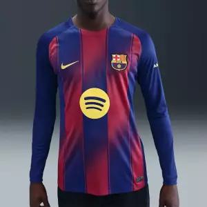 FC 바르셀로나 2025/26 스타디움 홈 남성 드라이 핏 축구 긴팔 저지 HJ4611-456