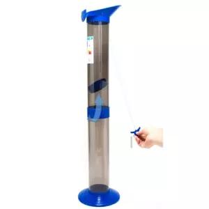 큰컵용 대형 투명 컵수거 손잡이 스탠드 종이컵수거함 자판기커피컵 일회용컵