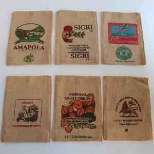 포르르 커피자루 빈티지 생두 보관용 소품 커피마대