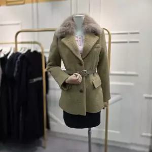 [에고이스트]탈부착 퍼카라 포인트 벨티드 자켓 EQ4WJ160CA