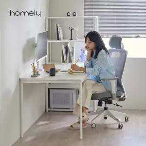 [홈리] 노트르 화이트 컴퓨터 책상 데스크 1200X800