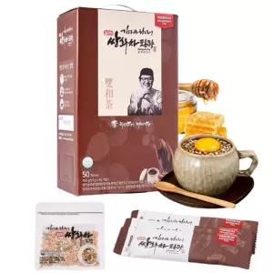 전통차 김오곤원장의 진한 침향 쌍화차 50포 고명50g 한방 건강차 스틱형 분말 대추 작약 7가지 전통 원료