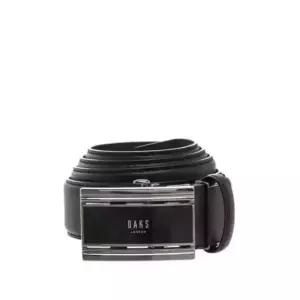 닥스 닥스 DBBE1E784BK 블랙 체크배색버클 가죽 자동벨트