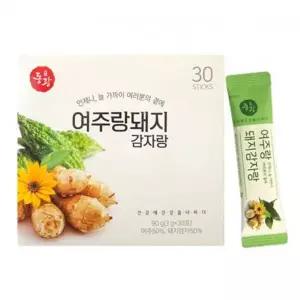 여주랑돼지감자랑 1개(30포)+1개(30개) 건강환 스틱형 여주환 돼지감자환