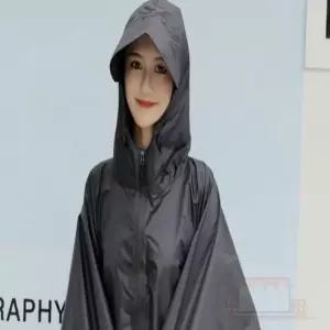 남녀공용 판초 우비 XL 블랙 오토바이우의 여성우의 빅사이즈비옷