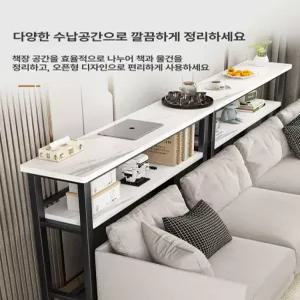 선반 수납장 한뼘 수납 테이블 틈새 사이드 홑겹 좁은 책장 침대 쇼파뒤 슬림 좁고 긴