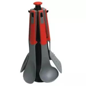 이엘오 키친툴세트 유럽형디자인 7P 조리두구 세트/기구/받침대/거치대/볶음/수저/조리도구/유럽형/실리콘