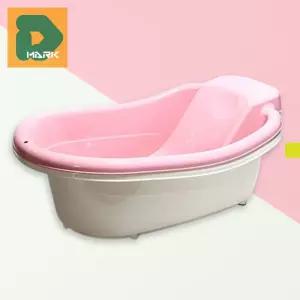 신생아 목욕통 접이식 유아 안전 이동 탕기 높이 설계 세신 조절 아기 욕조 각도 보관 방수 세면 그립 온도