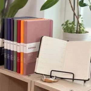 로디아 2026년 하드커버 위클리 다이어리 A5 ROSEWOOD