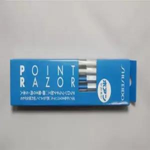 일본 시세이도 포인트 레이저 5개입 , 눈썹칼 눈썹 솜털 앞머리 면도기
