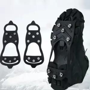 삿포로 휴대용 아이젠 8핀 2P 탈부착 밴드형 빙판길 등산용품