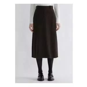 [롯데백화점]쉬즈미스 코듀로이 A라인 미디 스커트 (SWWSKO42810)