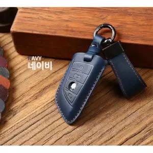 각인 BMW 3시리즈 키케이스 가죽키홀더 자동차스마트키 구형