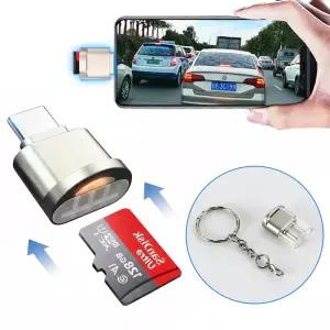 블랙박스 초미니 TF카드리더기 C타입 USB 3.0 휴대폰 디카 네비 드론 휴대용 마이크로 SD카드 리더기