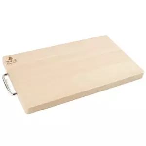 BOUMBI 편백나무 양면 도마 금속손잡이