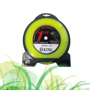 킹 예초기날 나일론 잔디 잡초 제거 2.4mmx69M 예초기나일론날 풀베기 나일론커터