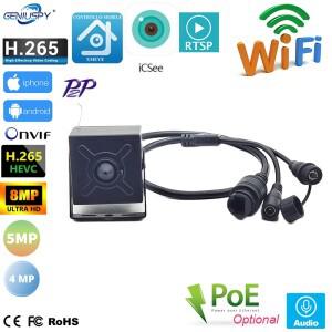 RTSP 8MP 5MP 4MP POE 48V Wifi 무선 DC12V 미니 IP 카메라 CCTV 보안 감시 지원 마이크로 SD 슬롯 Onvif