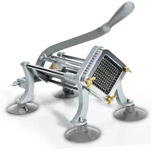 수동 감자튀김 커터 절단기 고구마 채칼 썰기 프레스 컷팅기