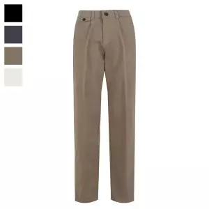 [하프클럽/]남자 원턱 스판 속밴딩 면바지 NE-PTA-Q032-모카