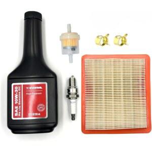GCV160LAO GCV170 GCV190LA GC190LA GC160 GC190L 잔디깎이 HRR216 HRS217 HRX217K2 EB2800I EG2800I 모터 오일 연료 필터 스파크 플러그 에어 교체 17211-Z8B-901