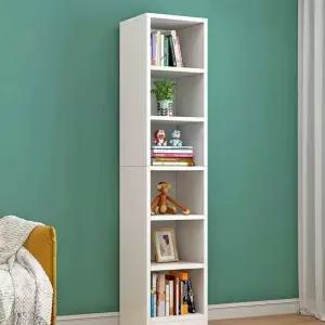 좁은책장 코너 선반 선반책장 코너책장 폭좁은 서재 이동식