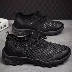 운동화 메쉬 스트링 여름 끈 가벼운 런닝화 남자 남성운동화 메쉬운동화 스니커즈 아쿠아슈즈 여름운동화