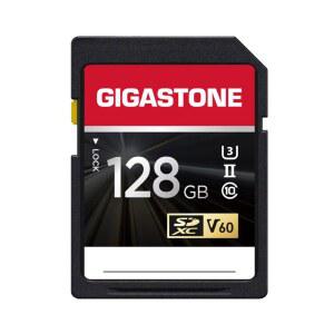 [미국배송] 5년 데이터 복구 기가스톤 128GB SD 카드 UHS-II V60 U3 SDXC 메모리 고속 읽기 DSLR 캐논 코닥 올림푸스 디지털 카메라용 최대 250MB/S 4K 울트라 HD UHD 비디오 미니 케이스 1개 포함