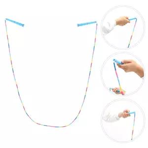 1개 야외 피트니스용 스킵핑 로프 프리미엄 TPU 내구성 경량 휴대용 체력 훈련 스포츠 점핑 로프