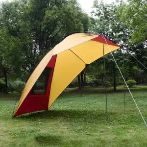 텐트 어닝 차박 블랙코팅 캐노피 야외 2m 그늘막